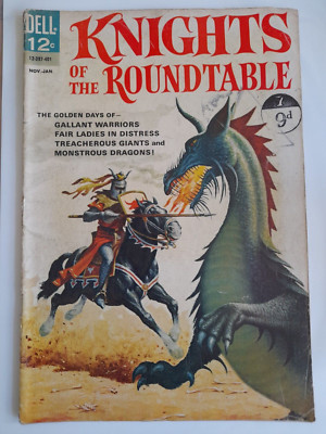 Knights of the Round Table #1 Nov 1963 VGC 4.0 Dell