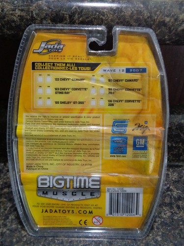 1965 SHELBY GT-350 BIGTIME MUSCLE WAVE 12 JADA 1/64 COLLECTOR # 138 BAD PACKAGE - Picture 10 of 12