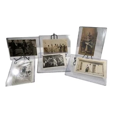 Vintage Lot of 6 African Black American Photo Postcards & Pictures