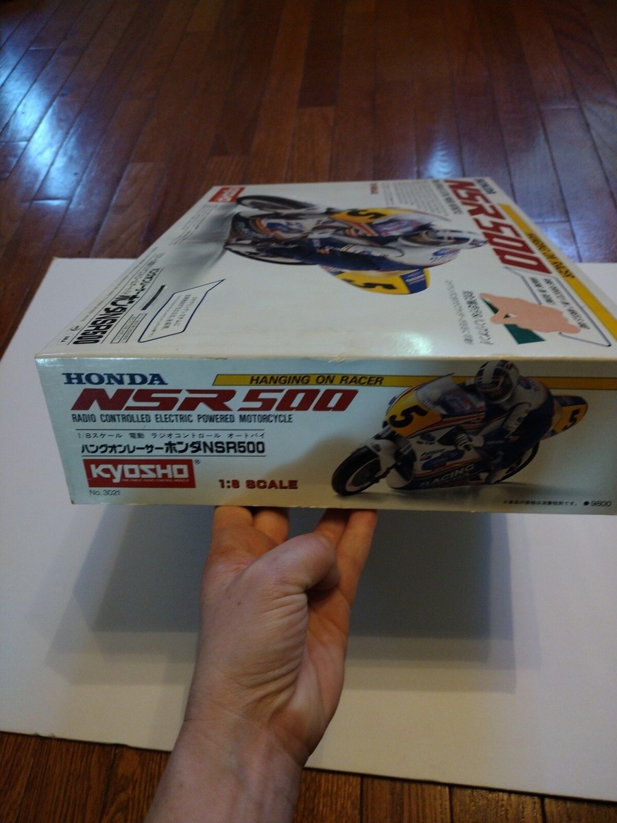 RARE Kyosho HANG-ON Racer HONDA NSR500 1/8 RC BIKE NEW | eBay