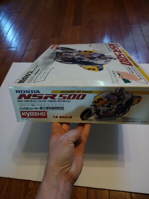RARE Kyosho HANG-ON Racer HONDA NSR500 1/8 RC BIKE NEW | eBay