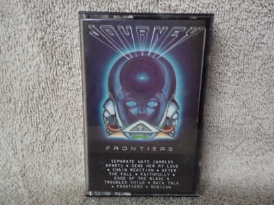 Journey FRONTIERS Cassette Tape  - Rock n Roll  - Steve Perry - Separate Ways