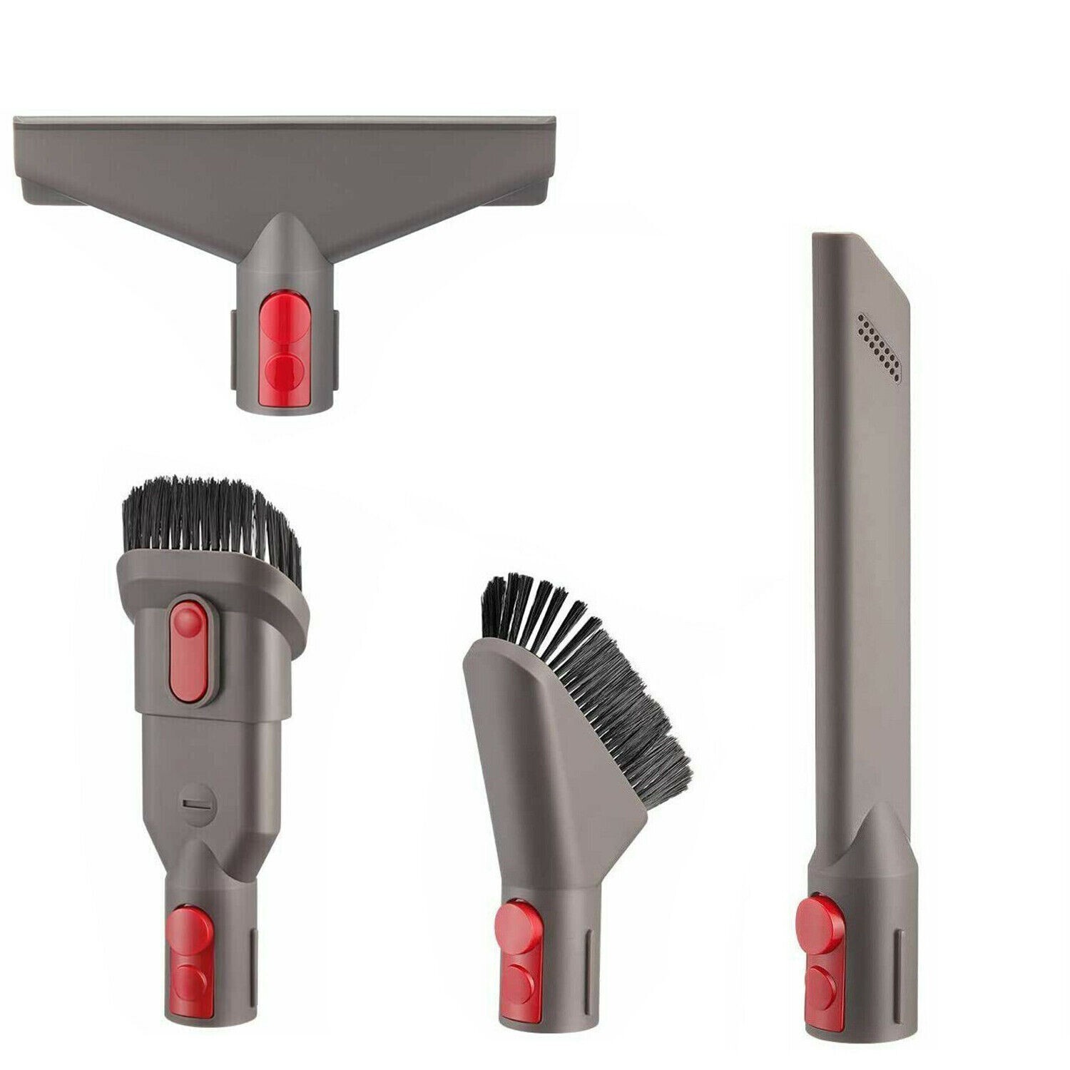 Genuine Dyson V12 Detect Vacuum Brush Attachment Kit 4-Piece Set