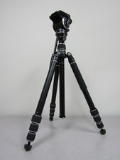 MeVIDEO GTVABLK GlobeTrotter Video Travel Tripod Kit Black - Max Ld 8.8 lb