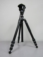 MeVIDEO GTVABLK GlobeTrotter Video Travel Tripod Kit (Black) - Max Ld 8.8 lb