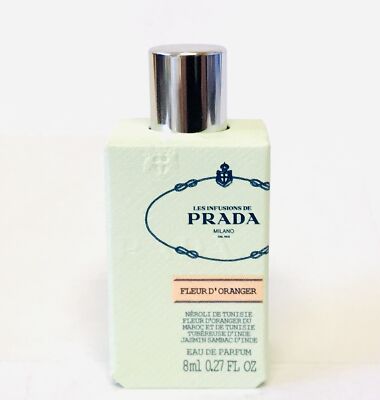 Prada Infusion Fleur D'Oranger Women EDP Splash Mini 0.27 oz - New in Box