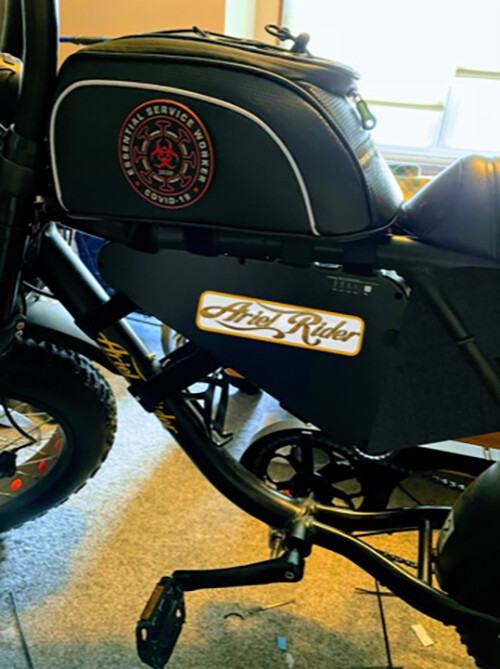 Ariel Rider dual battery ebike kit for for e bike extra battery