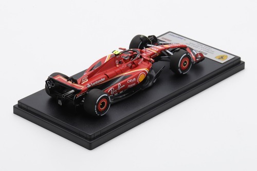 Ferrari SF-24 Carlos Sainz #55 3Rd Bahrain GP 2024 LSF1056 Looksmart 1/43 F1 - Picture 2 of 2