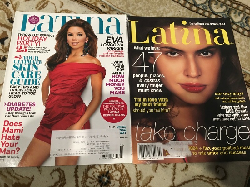Latina Magazines 2004 & 2010
