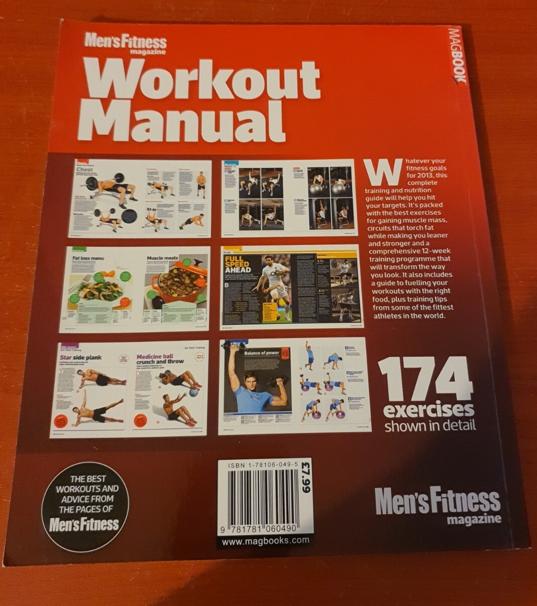 Men's Fitness Workout Manual 2013 by Mens Fitness, Jon Lipsey