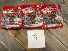 Lot 7- 3 Brick Warriors Warrior Packs Wave 2 New Sealed
