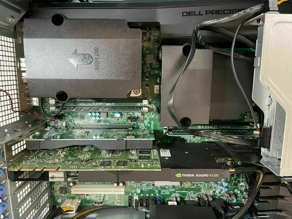 Dell Precision T7810 20-Core 2x E5-2660v3 64GB DDR4 Nvidia Quadro K4000 1TB SSD  - Image 3 of 4