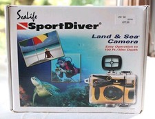 SeaLife Sport Diver Land  Sea 35mm Film Camera Waterproof 100 ft/30 m Depth