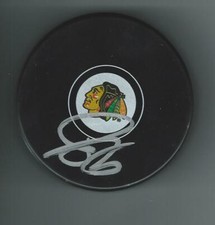 Tuomo Ruutu Signed Chicago Blackhawks Puck