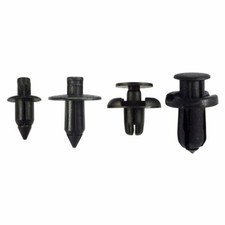 Total 20pcs Plastic Rivet Fastener Kit Assortment of 4 Popular Size of Trim Clip