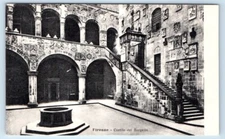 FLORENCE Cortile del Bargello ITALY Postcard