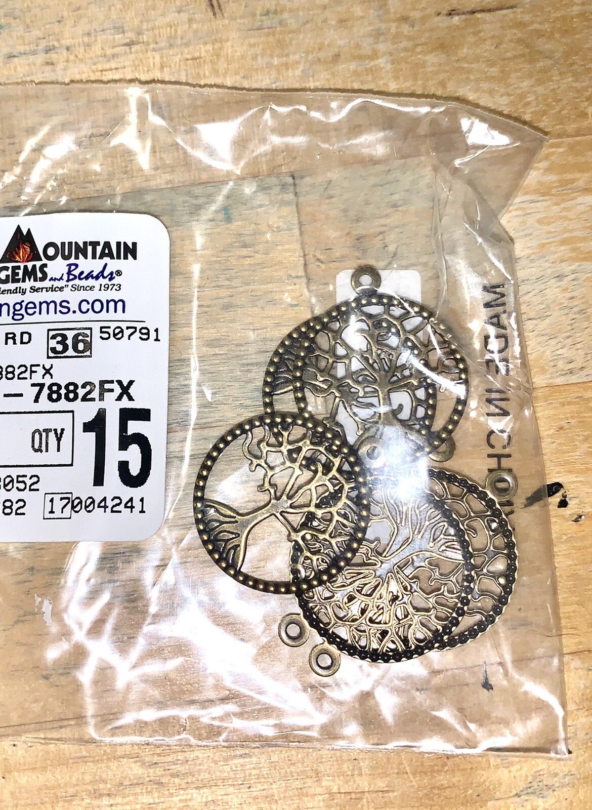 Lot of Charms, Findings and Beads! 3 Different Swarovski Beads! eBay