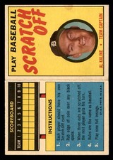 1970 Topps Scratch-Offs Baseball #10 Al Kaline EX