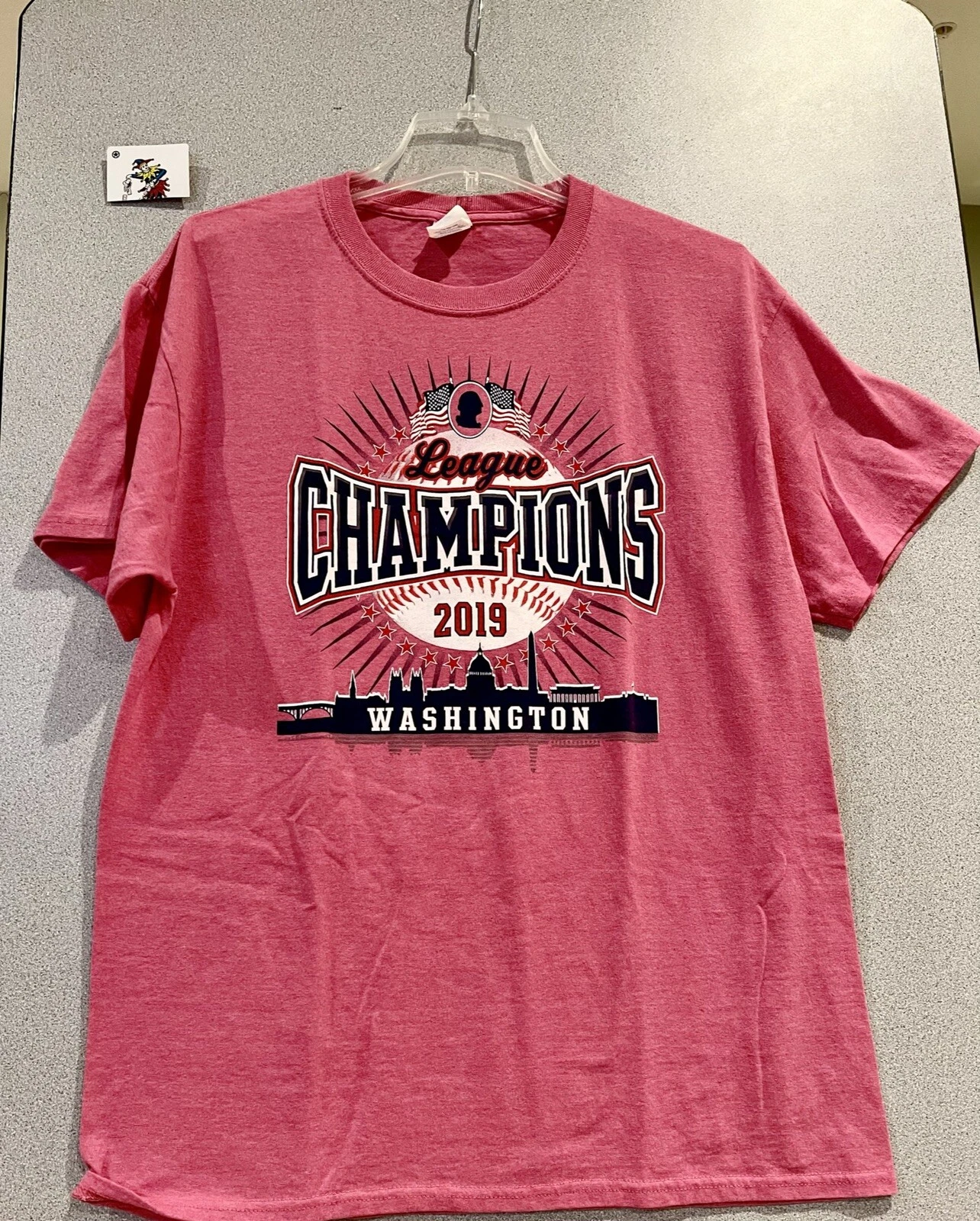 2019 League Champions Washington Adult Men's Graphic T-Shirt Large