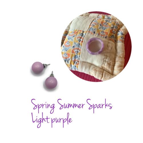 Lanvender Light Lila Vintage Ohrringe & NEU Ring Konvolut Frühling Sommer Best - Bild 1 von 7