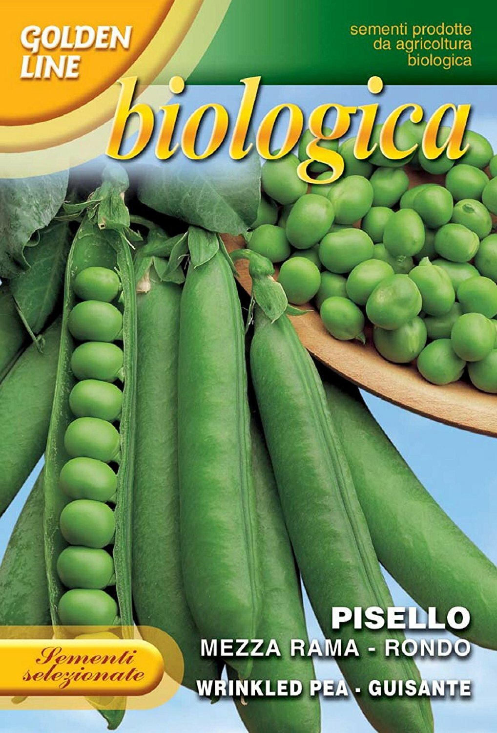 Franchi Seeds Organic Pea Rondo Seeds