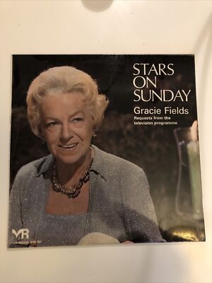 Gracie Fields - Stars On Sunday LP Vinyl Excellent Condition