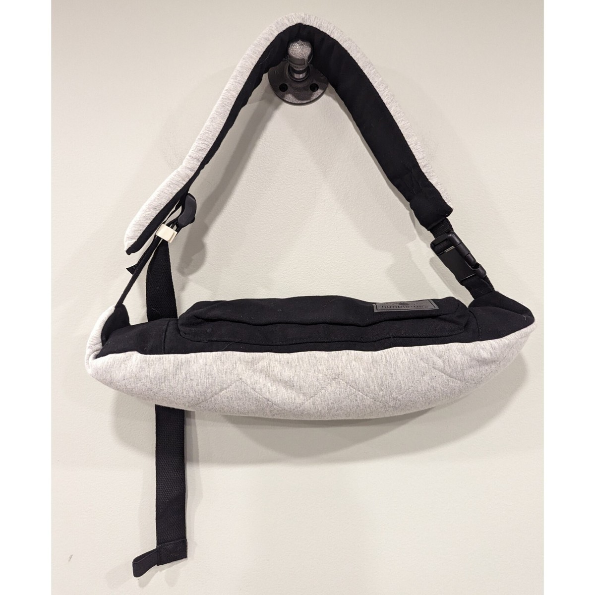 Humble Bee Classic Nursing Sling Black And Heathered Cream