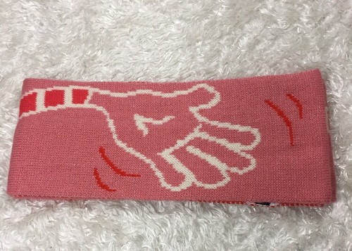 GAP KIDS ONE SIZE Girls TICKLE HANDS SCARF Pink Sparkle EUC - Picture 7 of 7
