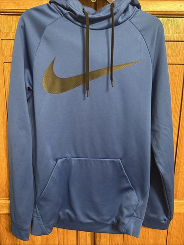 nike dri fit Hoodie Blue Size S
