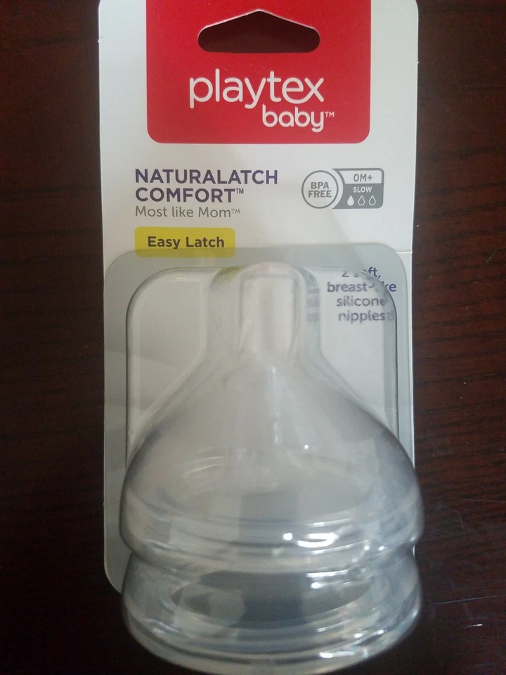 Playtex Baby Naturatch Comfort OM+ Cierre fácil. 1ea 2 Pack-Nuevo-ENVÍO 23 HR Foto 2 de 4