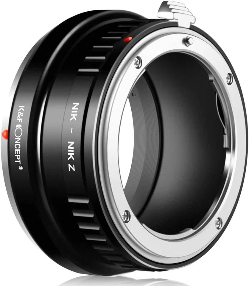 K&F Concept Manual Lens Adapter for Nikon F AI Lens to Nikon Z Z6 Z7 Camera Body - Image 3 of 4