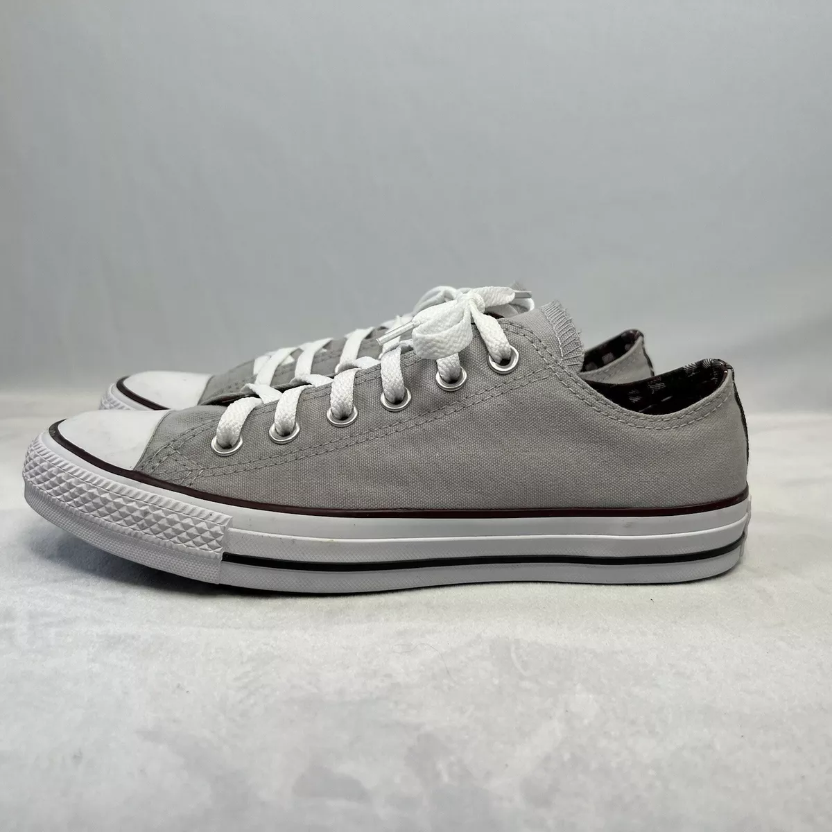 Converse chuck taylor all star madison ox plaid tongue womens top sneakers