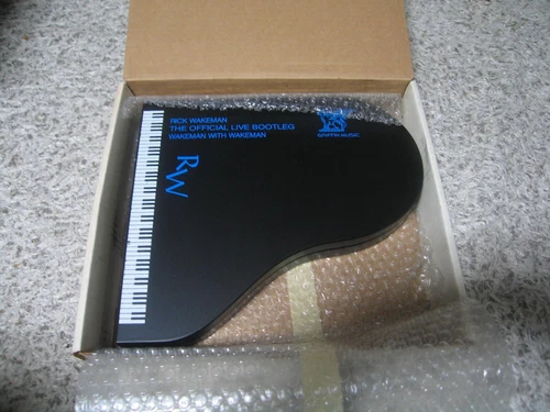 WAKEMAN WITH WAKEMAN THE OFFICIAL BOOTLEG LTD 459/1000 RARE OOP 2CD WOODEN BOX