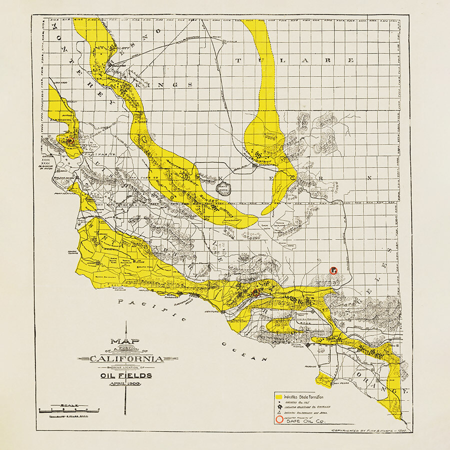 California Fields Map