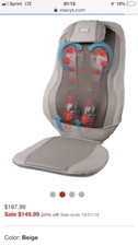 MCS-615H Triple Shaitsu Pro Massage Cushion With Heat