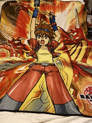 Bakugan Battle Brawlers Dan Kuso Throw Blanket Throw Rare