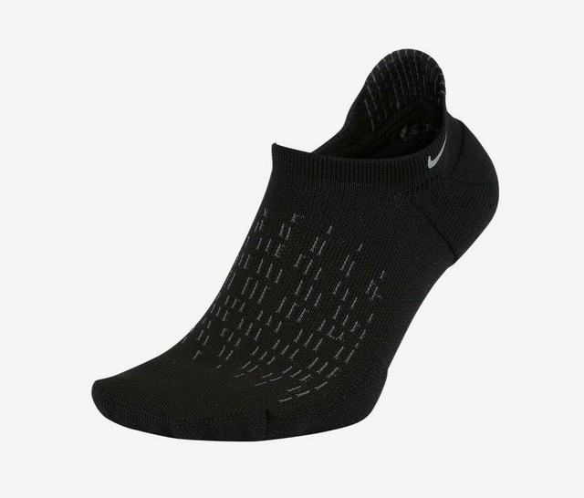 Nike Spark No Show Socks 3 Pair Men 14-16 Black W/ Logo Cushioned Run for  sale online | eBay