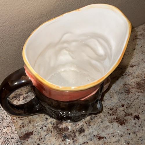 Vintage Captain Morgan Spiced Rum Ceramic Pirate Head Face Pitcher Mug- Japan - 第 6/9 張圖片