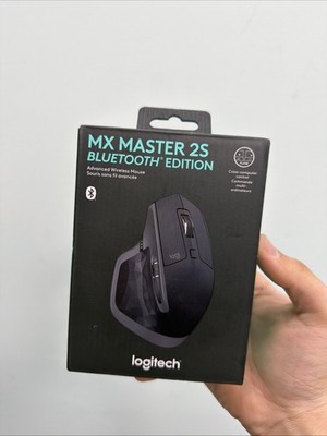 Logitech - MX Master 2S Bluetooth Wireless Laser Mouse with Hyper-Fast Scroll...