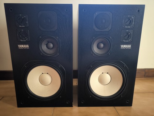 Yamaha Speakers NS-344 Pair Vintage Speakers 80s