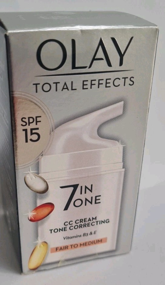 Olay Total Effects 7-In-1  Fair To Medium CC Cream Tone Correcting 50ml