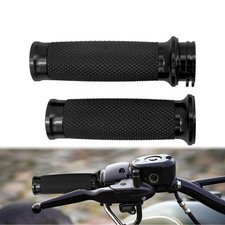 Motorcycle 1 inch Grips Handlebar Fit for Harley 25MM Throttle Hand Sportster...