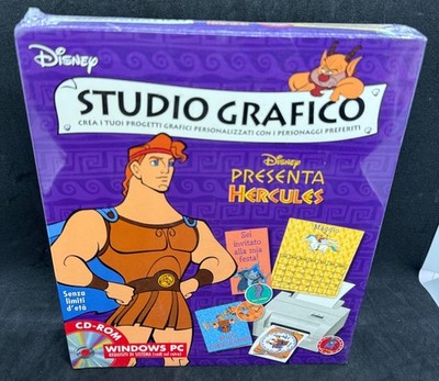 Hercules Studio Graphic Zieht Print Usw 1997 PC Mint Neu Sealed Große Kiste