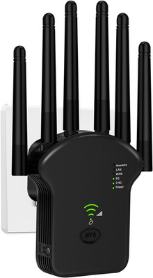 WLAN Repeater WLAN Verstärker 1200Mbit/S Dualband 2,4Ghz+5Ghz Wifi Booster Mit R