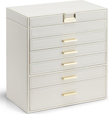 6 Layer Large Jewelry Box - Jewelry Holder Organizer, Jewelry Box Organizer for