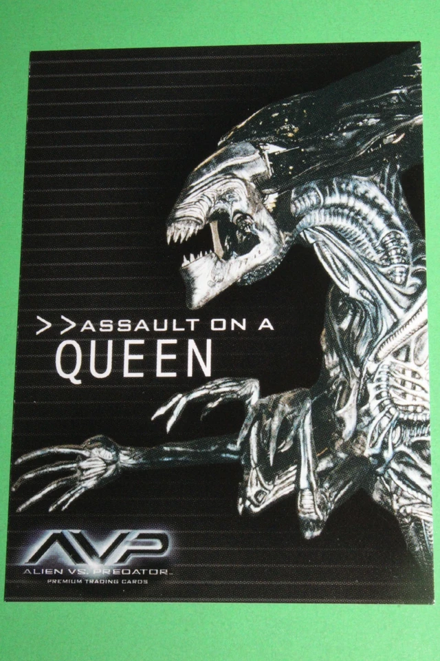 2004 Alien vs Predator AVP Blood Hunters Box-Topper INSERT 3 Card Set INKWORKS - Image 4 of 4