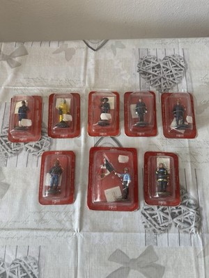 Del Prado Firefighters Miniature Figure Lot x8 Vintage 2003 Collectible Rare￼