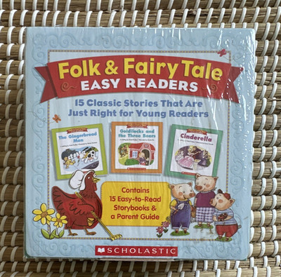 Scholastic Folk & Fairy Tale Easy Readers Box Set Charlesworth 2009
