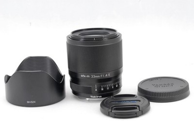 Tokina atx-m 33mm F/1.4 AF Lens For Sony E mount  with Hood