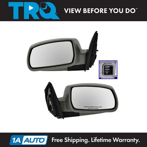 TRQ Side View Mirror Set Left & Right Power Fits 2010-2015 Hyundai Tucson